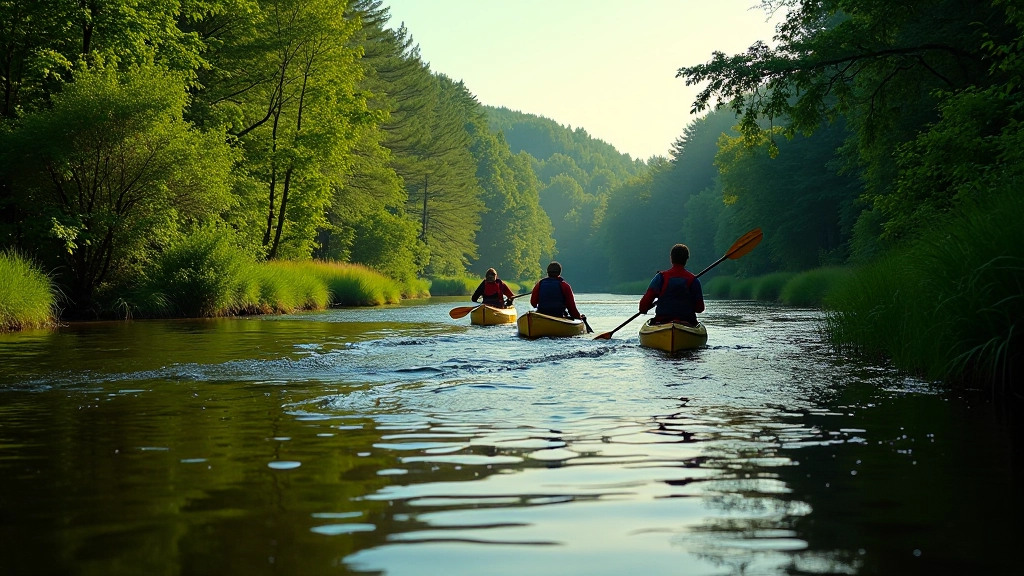 Scenic view of Latvia's natural landscape with river and forest